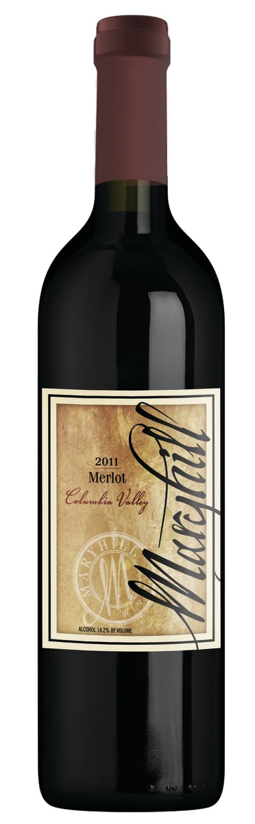 Maryhill Merlot 2011  Front Bottle Shot