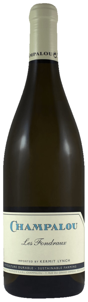 Champalou Vouvray La Cuvee des Fondraux 2020  Front Bottle Shot