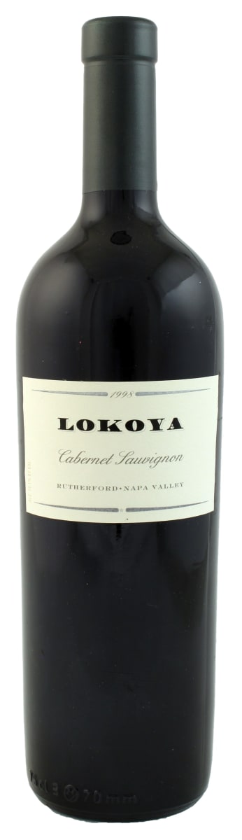 Lokoya Rutherford Cabernet Sauvignon 1998  Front Bottle Shot