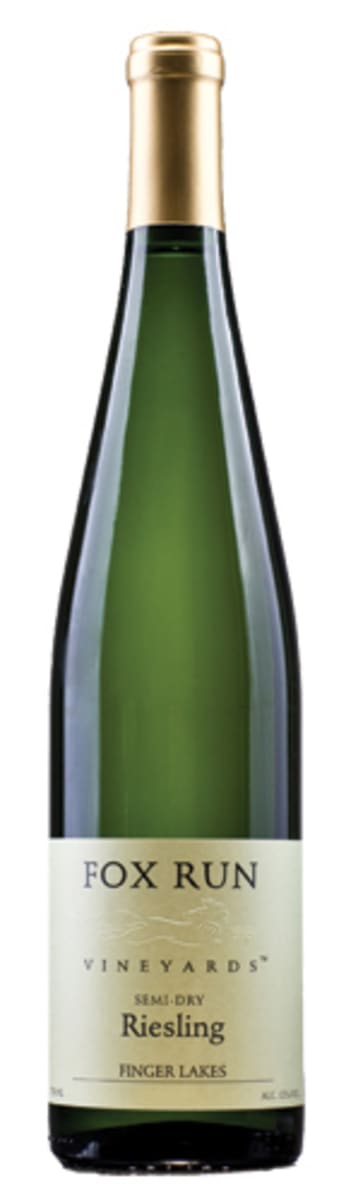 Fox Run Vineyards Semi-Dry Riesling 2016 Front Bottle Shot