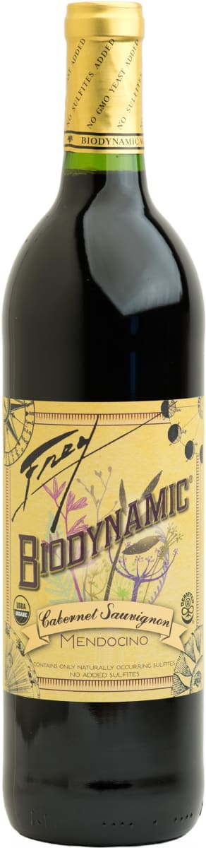 Frey Biodynamic Cabernet Sauvignon 2017  Front Bottle Shot