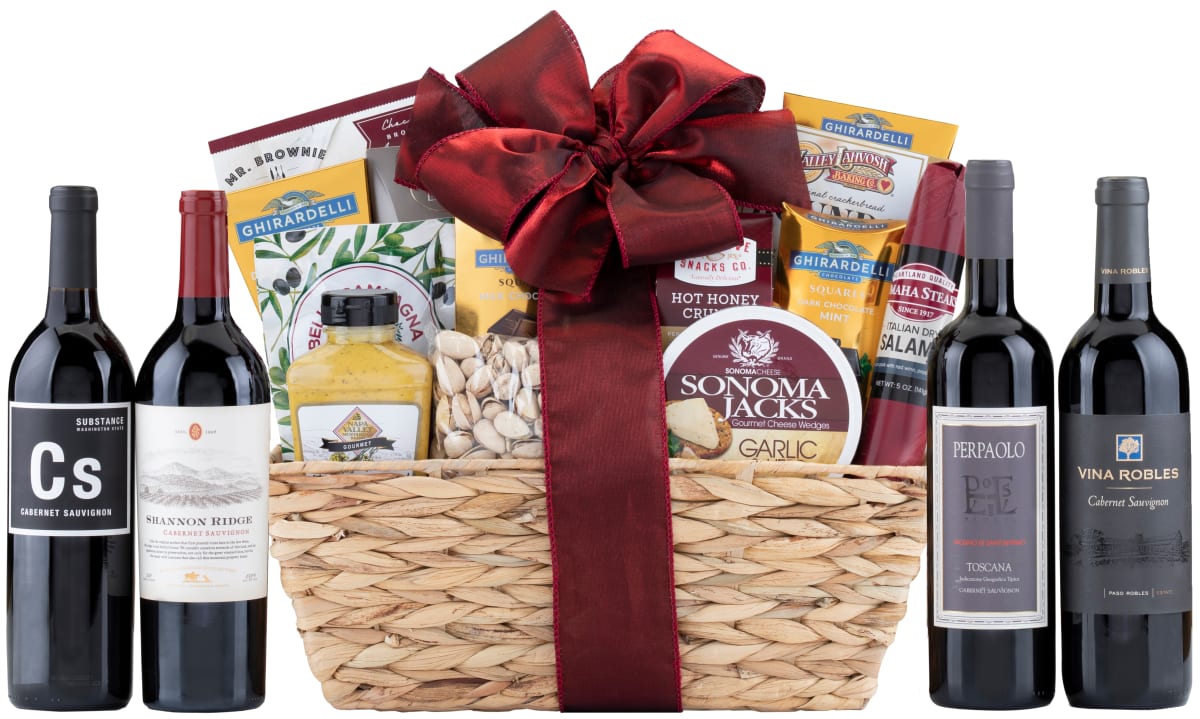 wine.com Executive Selection Cabernet Gift Basket  Gift Product Image