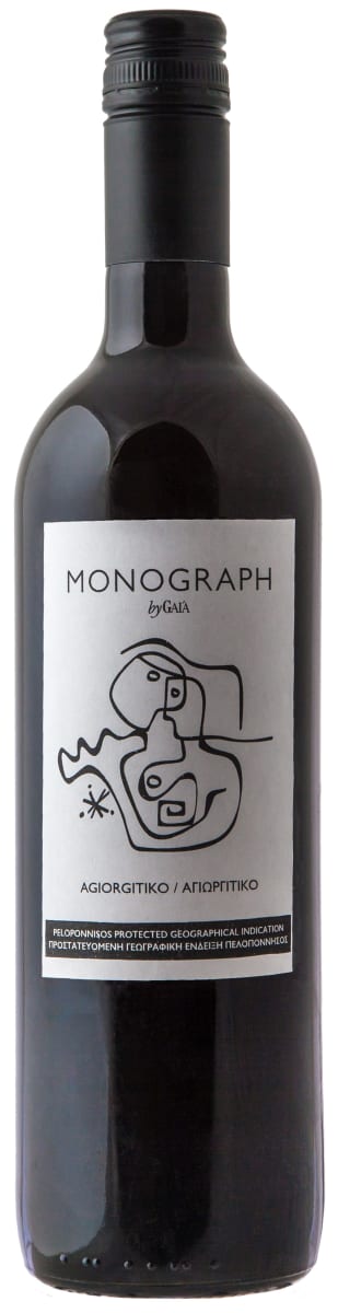 Gaia Monograph Agiorgitiko 2020  Front Bottle Shot