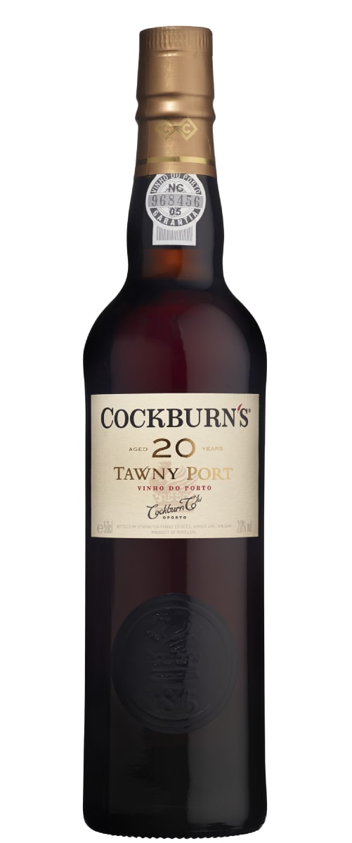 Cockburn's 20 Year Old Tawny Port (500ML) Front Bottle Shot