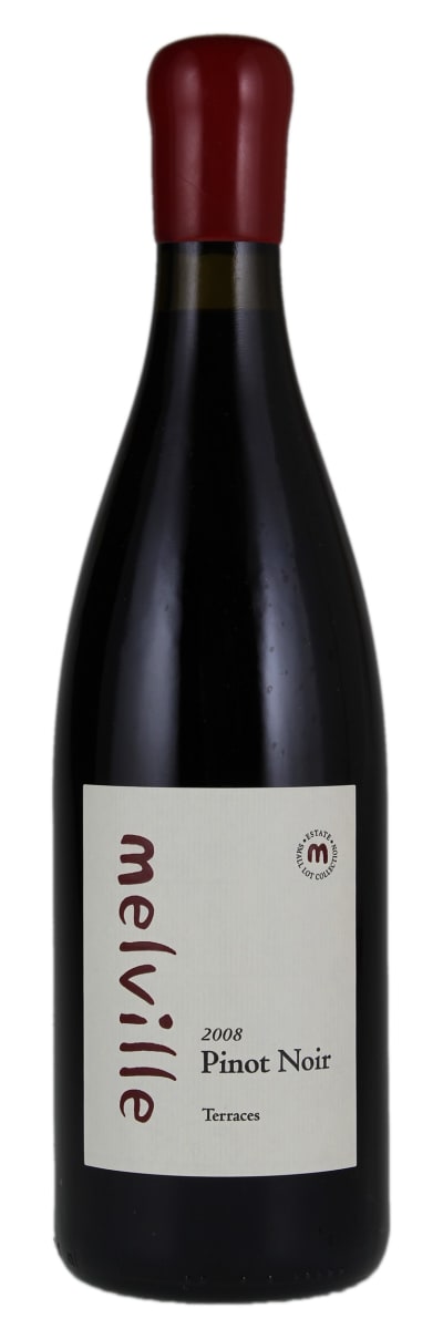 Melville Terraces Estate Pinot Noir 2008  Front Bottle Shot