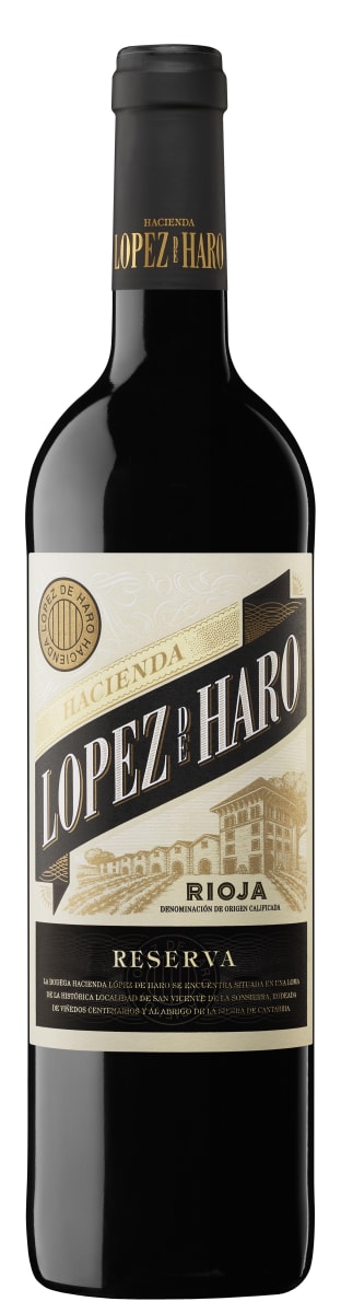 Hacienda Lopez de Haro Reserva 2015  Front Bottle Shot