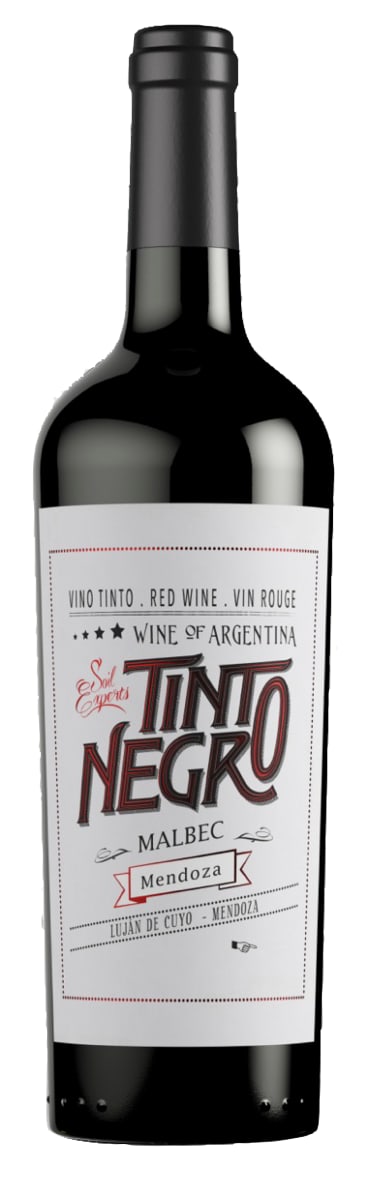 TintoNegro Mendoza Malbec 2019  Front Bottle Shot