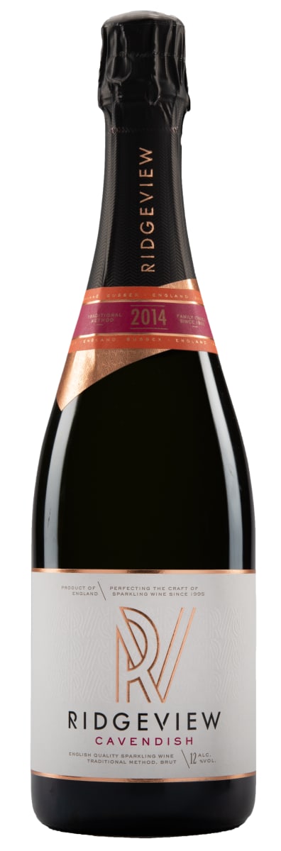 Ridgeview Wine Estate Cavendish Brut 2014 Front Bottle Shot