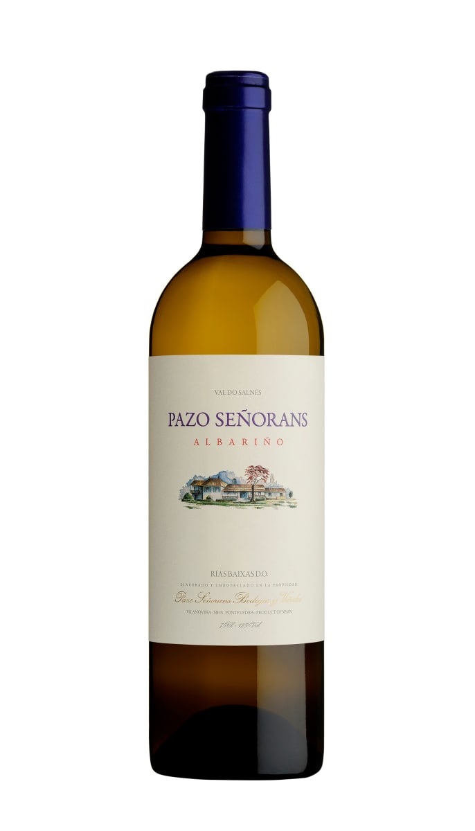 Pazo de Senorans Albarino 2019 Front Bottle Shot