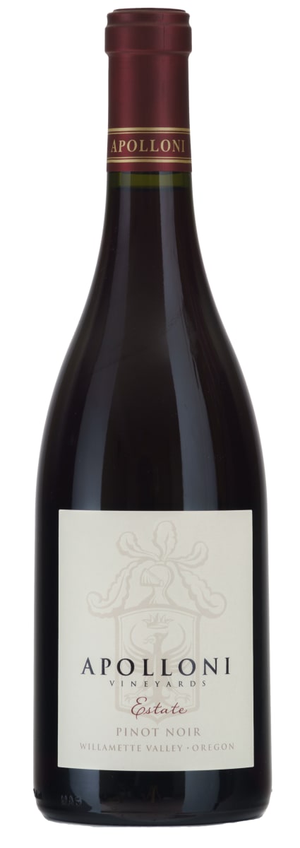 Apolloni Vineyards Estate Pinot Noir 2017  Front Bottle Shot