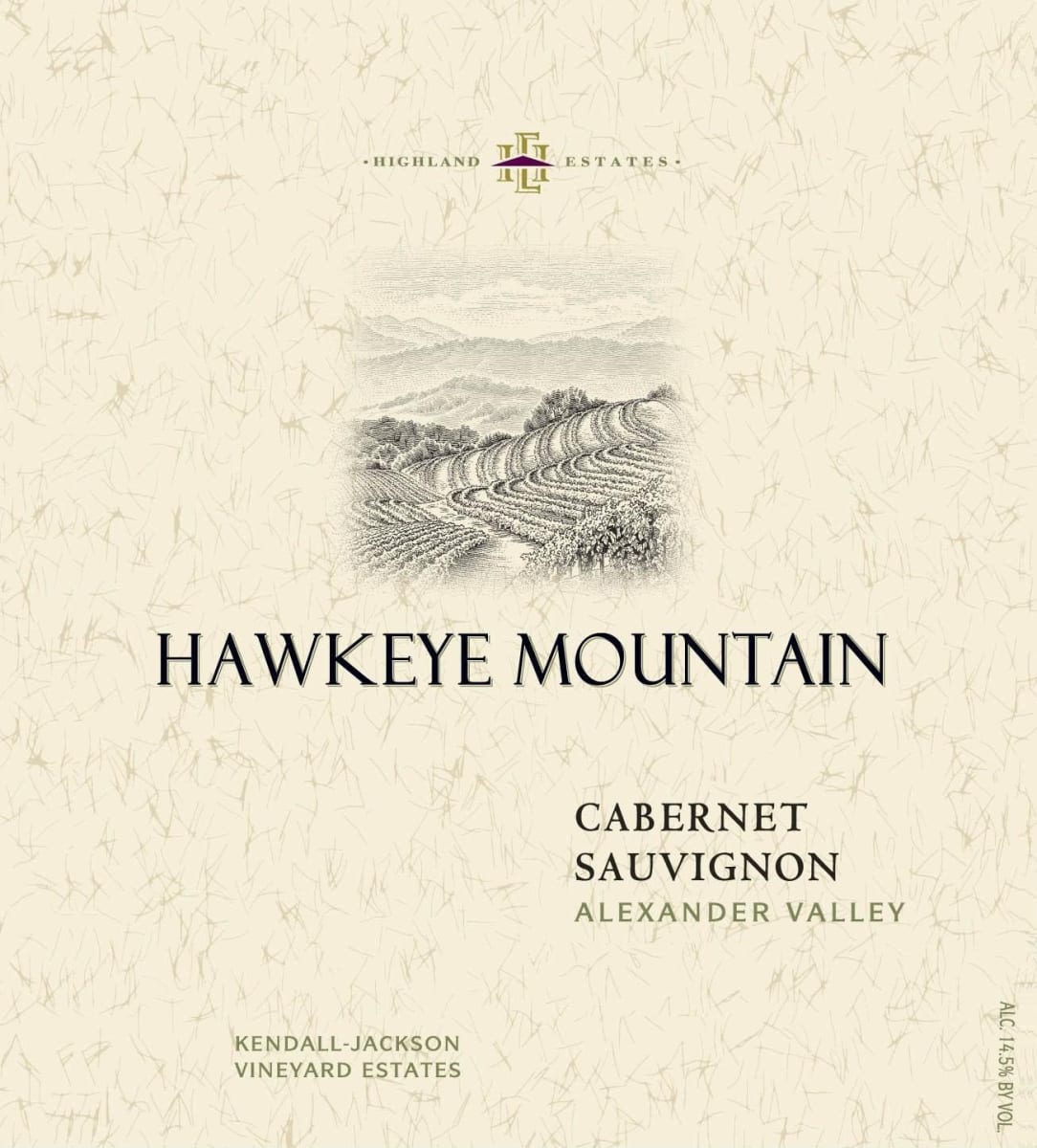 Kendall-Jackson Jackson Estate Hawkeye Mountain Cabernet Sauvignon 2006 Front Label