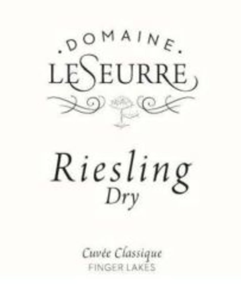 Domaine LeSeurre Cuvee Classique Dry Riesling 2015  Front Label