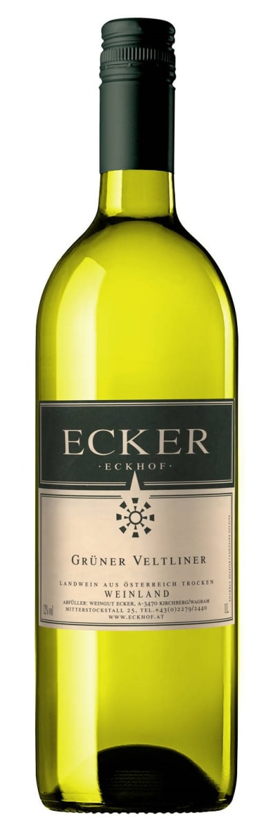 Ecker Gruner Veltliner (1 Liter) 2019  Front Bottle Shot