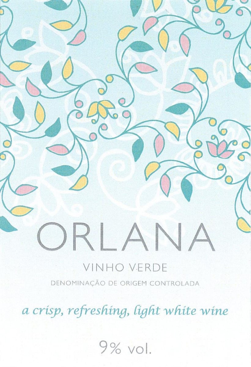 Orlana Vinho Verde White 2017 Front Label