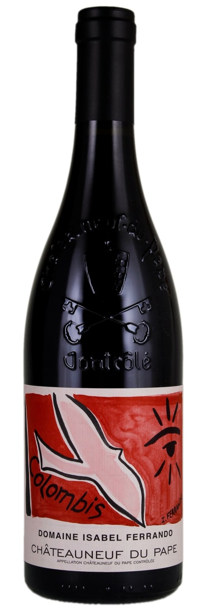 Domaine Saint Prefert Isabel Ferrando Chateauneuf-du-Pape Colombis 2016 Front Bottle Shot