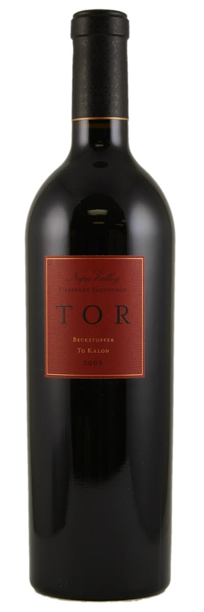 TOR Beckstoffer To Kalon Clone 6 Cabernet Sauvignon 2009  Front Bottle Shot