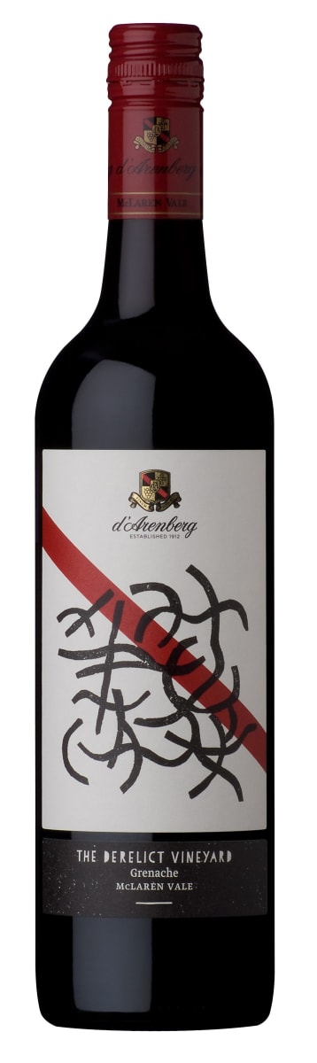 d'Arenberg The Derelict Vineyard Grenache 2018  Front Bottle Shot