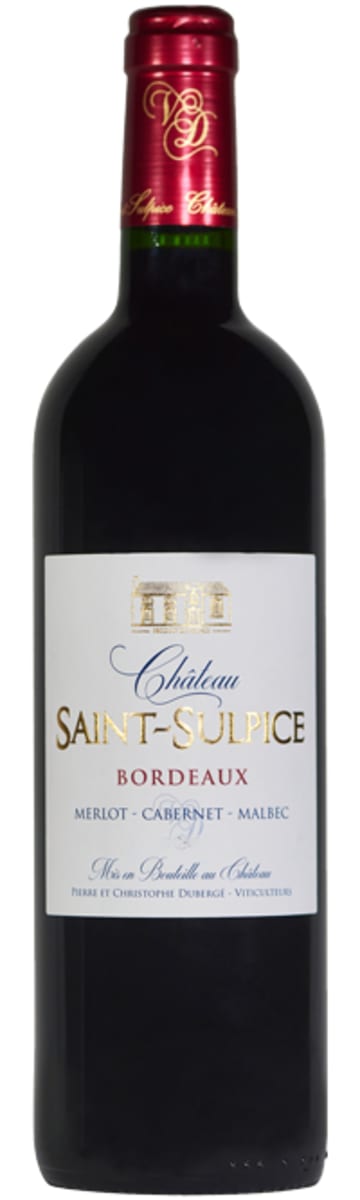 Chateau Saint Sulpice Rouge 2020  Front Bottle Shot