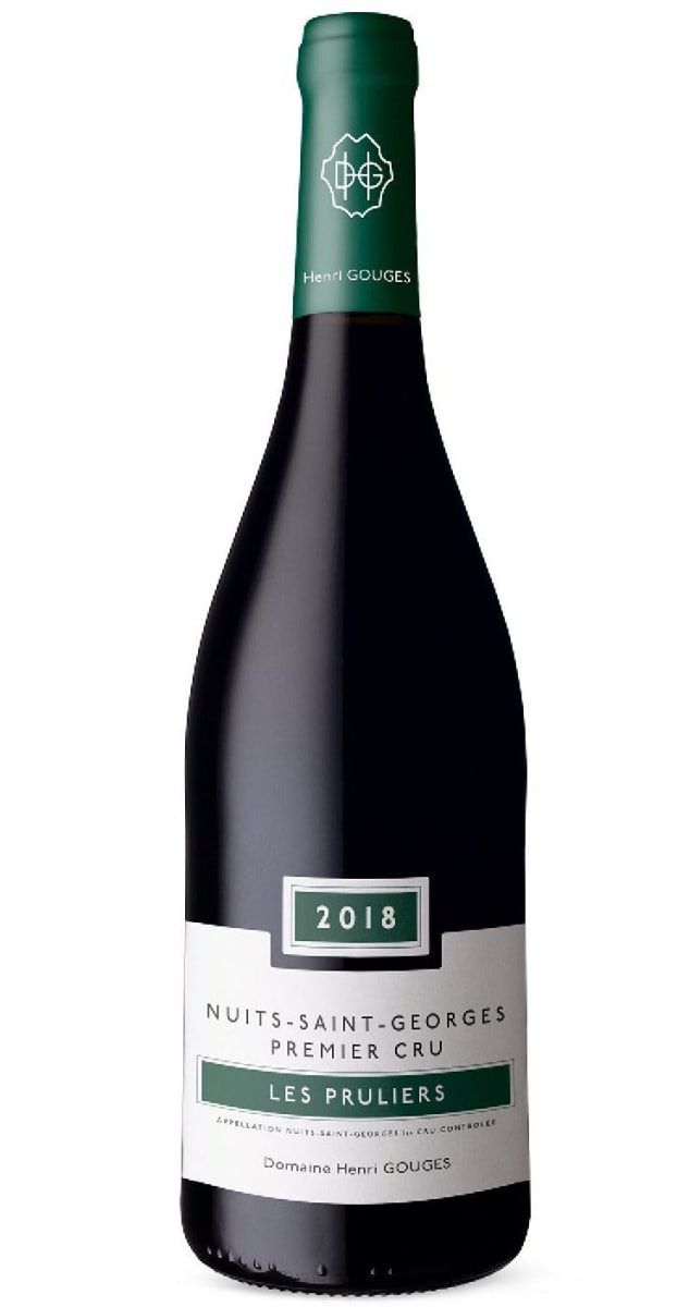 Domaine Henri Gouges Nuits-Saint-Georges Les Pruliers Premier Cru 2018  Front Bottle Shot