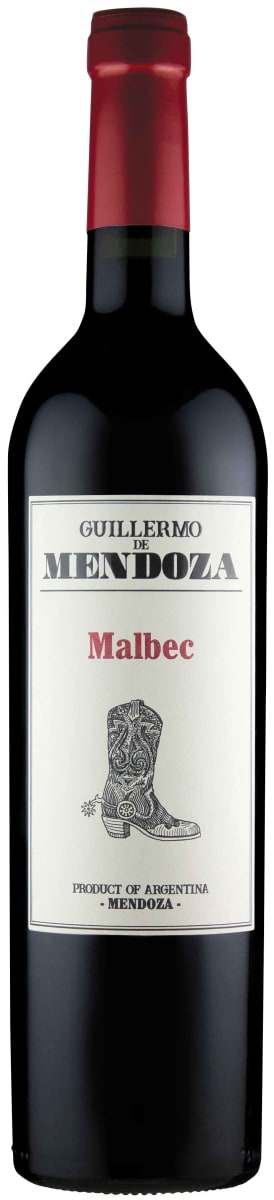 Guillermo de Mendoza Malbec (OU Kosher) 2021  Front Bottle Shot