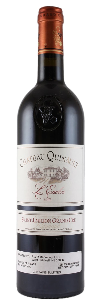 Chateau Quinault l'Enclos  2005  Front Bottle Shot