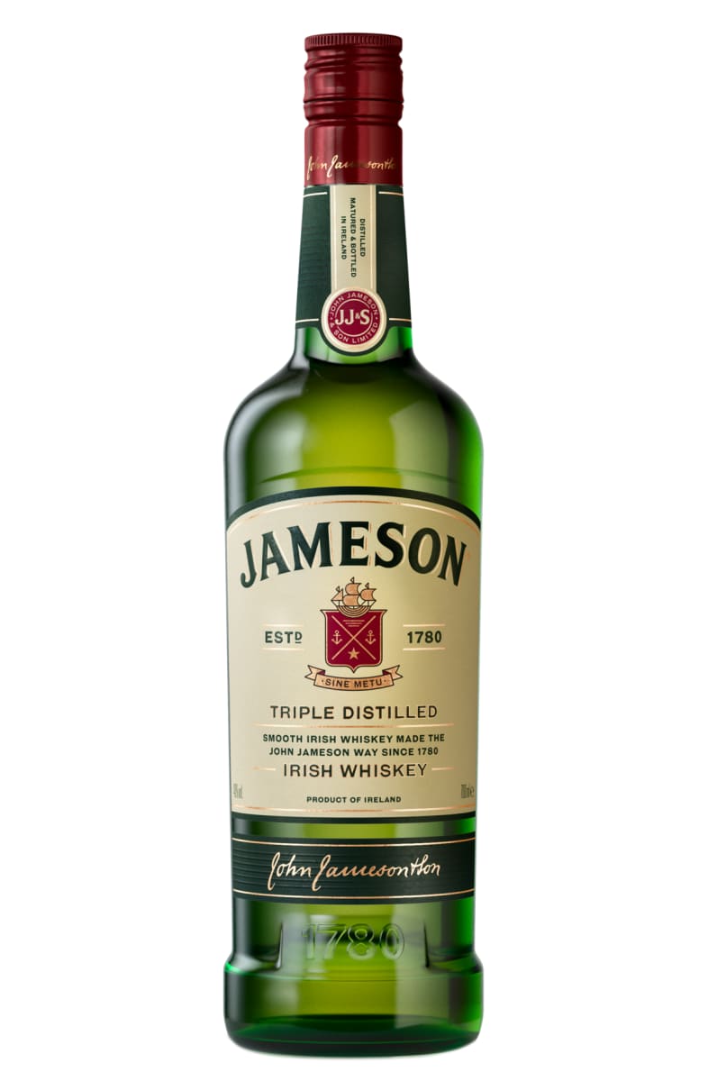 Jameson Irish Whiskey  Front Bottle Shot