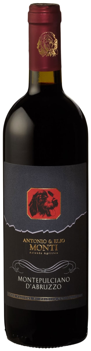 Monti Montepulciano d'Abruzzo 2015  Front Bottle Shot