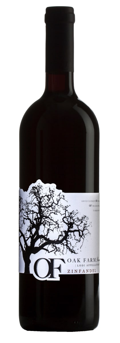 Oak Farm Lodi Zinfandel 2015 Front Bottle Shot