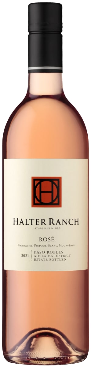 Halter Ranch Rose 2021  Front Bottle Shot