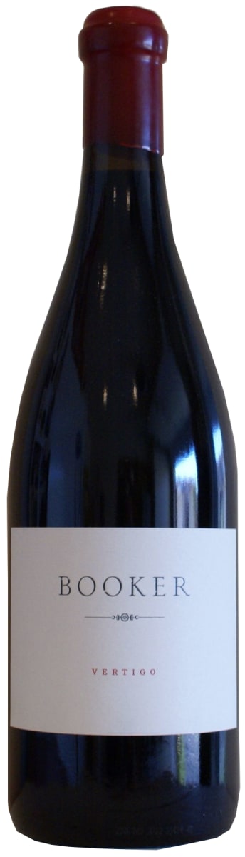 Booker Vineyard Vertigo 2015 Front Bottle Shot