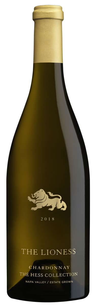 Hess Collection The Lioness Estate Chardonnay 2018  Front Bottle Shot