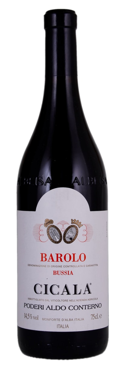 Aldo Conterno Barolo Bussia Cicala 2010  Front Bottle Shot