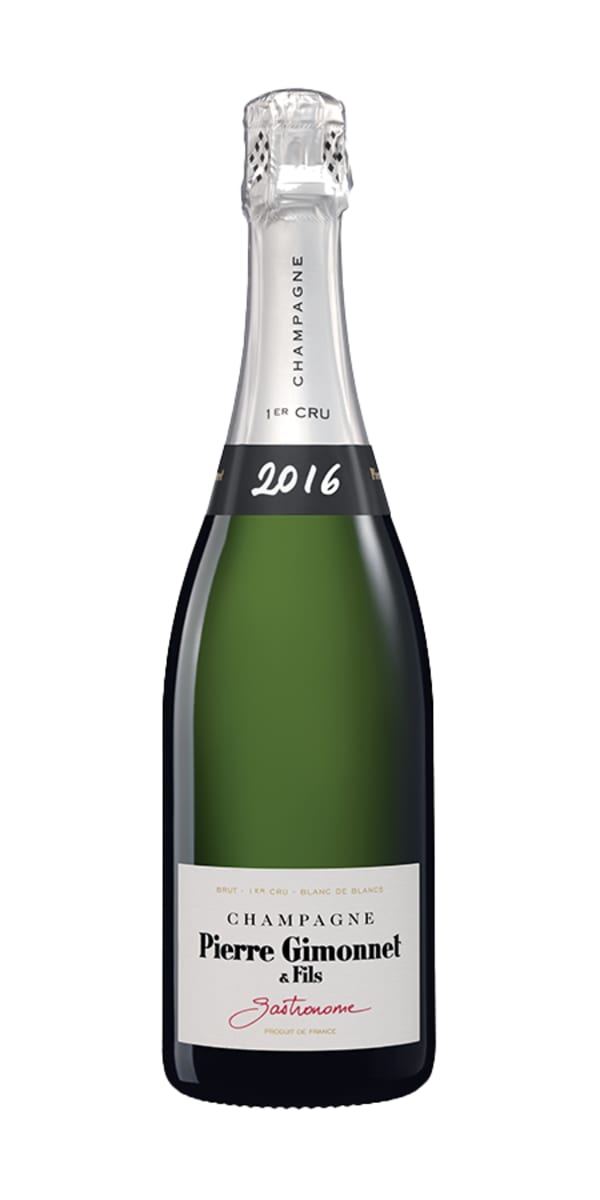 Pierre Gimonnet Gastronome Blanc de Blancs Brut 2016  Front Bottle Shot