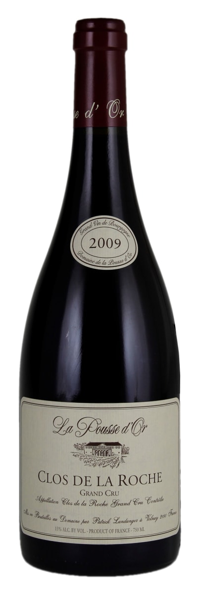 Domaine de la Pousse d'Or Clos de la Roche Grand Cru 2009  Front Bottle Shot