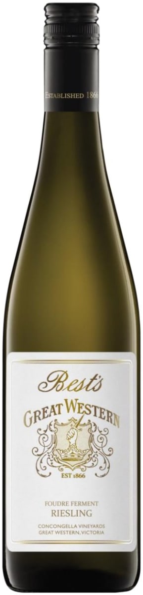 Best's Great Western Foudre Ferment Riesling 2017  Front Bottle Shot