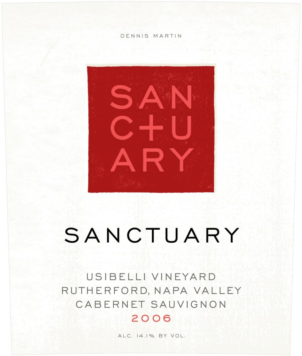 Sanctuary Cabernet Sauvignon 2006  Front Label