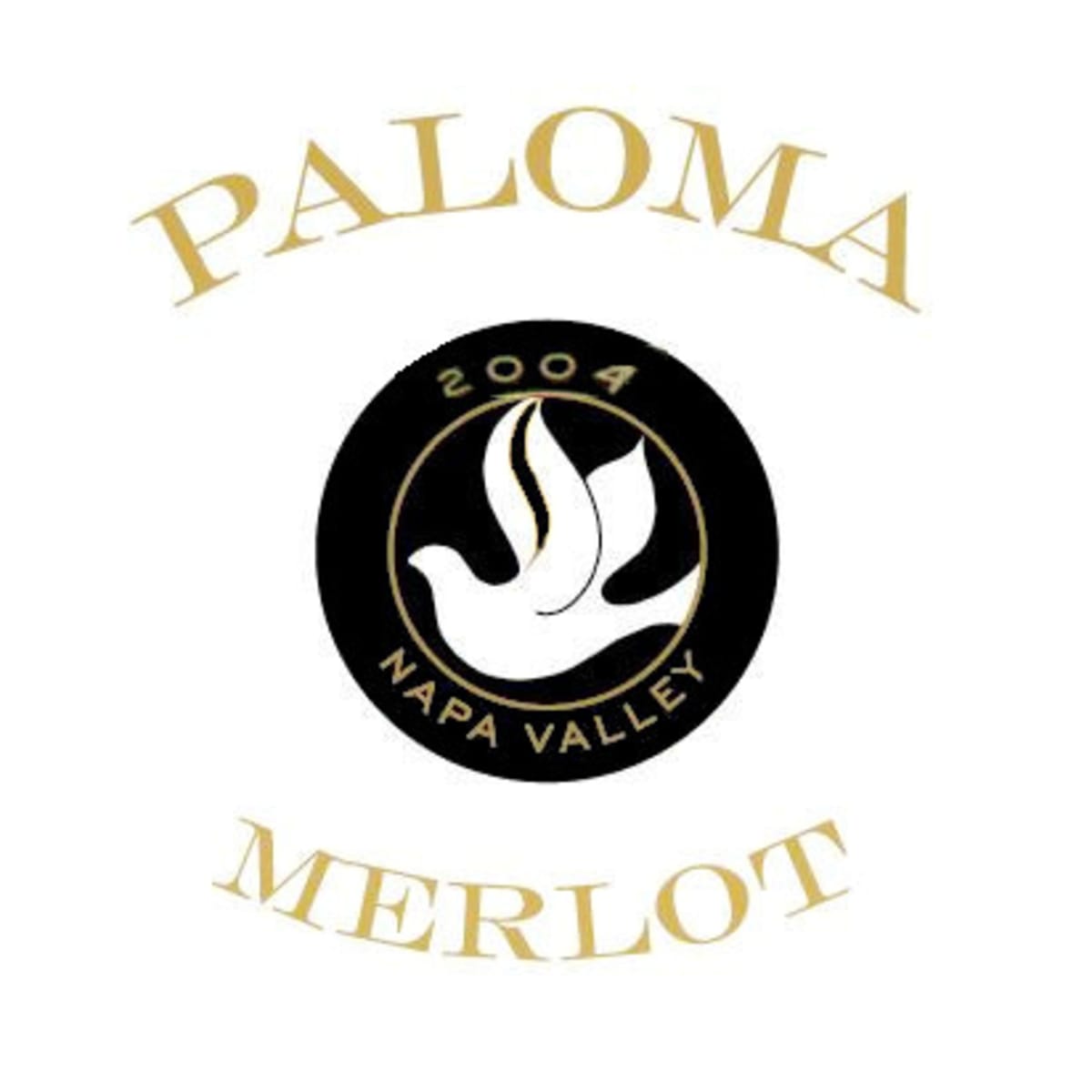 Paloma Spring Mountain Merlot 2004  Front Label