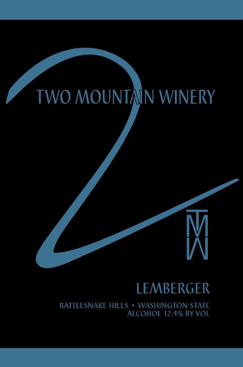 Two Mountain Winery Lemberger 2010 Front Label