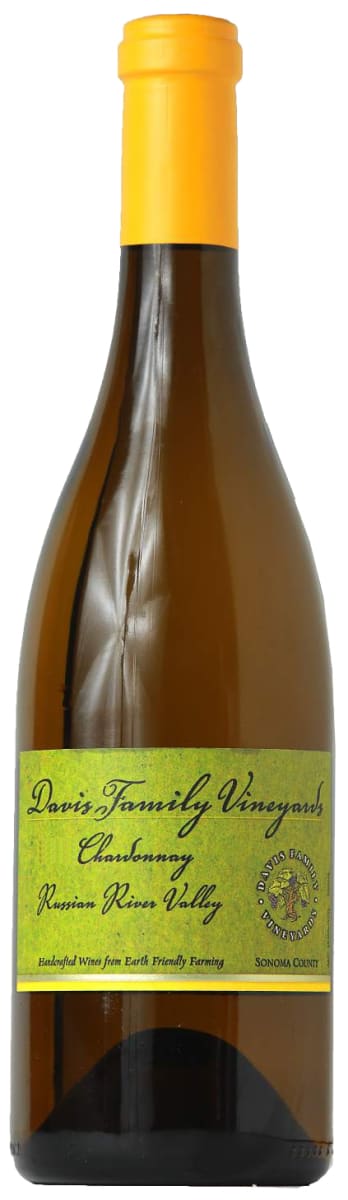 Davis Family Vineyards Chardonnay 2019  Front Bottle Shot