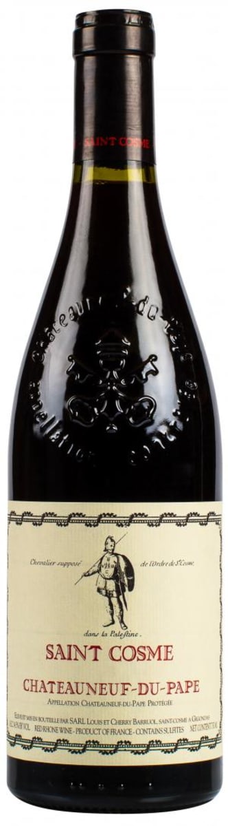 Chateau de Saint Cosme Chateauneuf-du-Pape 2019  Front Bottle Shot