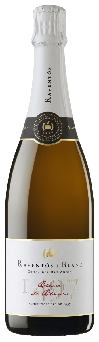 Raventos i Blanc Blanc de Blancs 2017 Front Bottle Shot