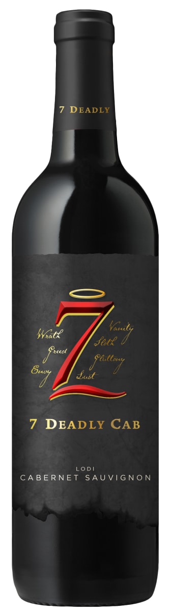 7 Deadly Cabernet Sauvignon 2019  Front Bottle Shot