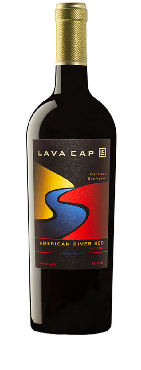 Lava Cap American River Red 2013  Front Bottle Shot