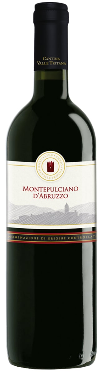 Cantina Valle Tritana Montepulciano d'Abruzzo 2017  Front Bottle Shot