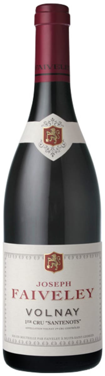 Faiveley Volnay Santenots Premier Cru 2014 Front Bottle Shot