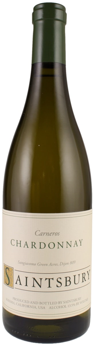 Saintsbury Carneros Chardonnay 2016  Front Bottle Shot