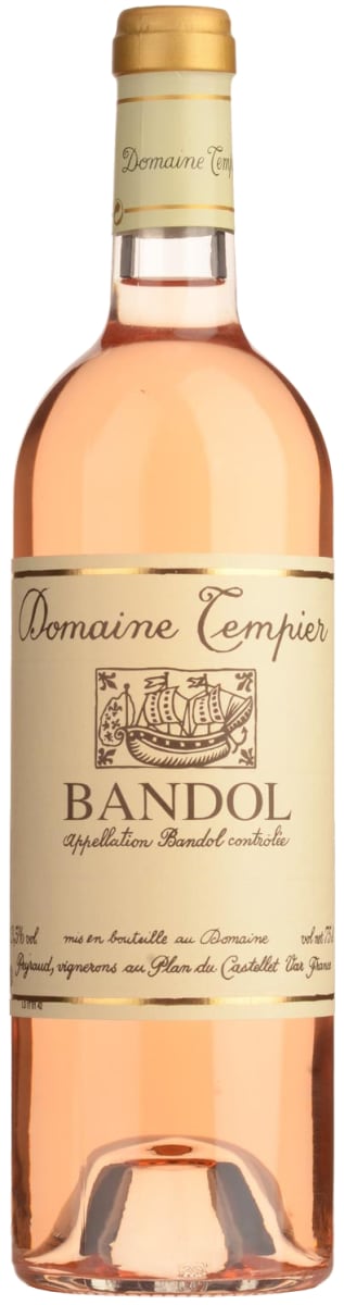 Domaine Tempier Bandol Rose (1.5 Liter Magnum) 2018  Front Bottle Shot