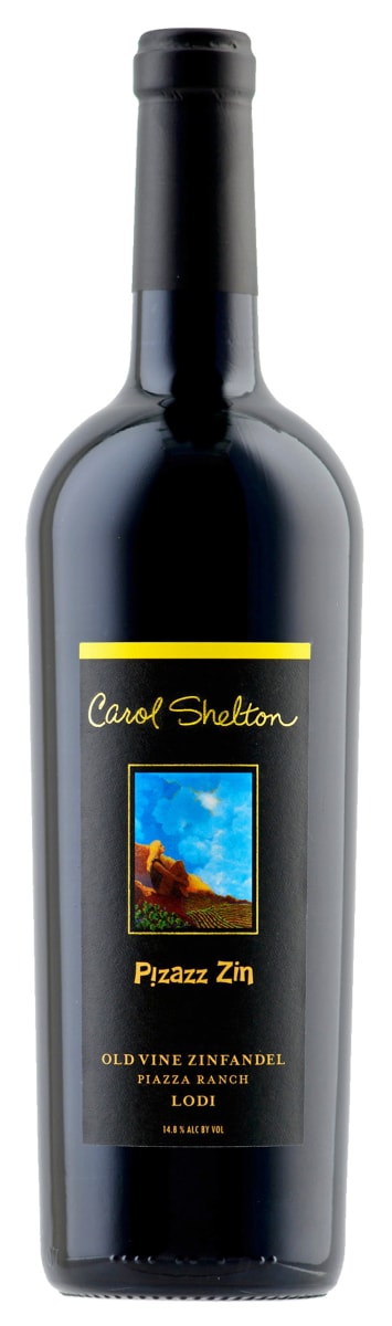 Carol Shelton Pizazz Zinfandel 2015 Front Bottle Shot