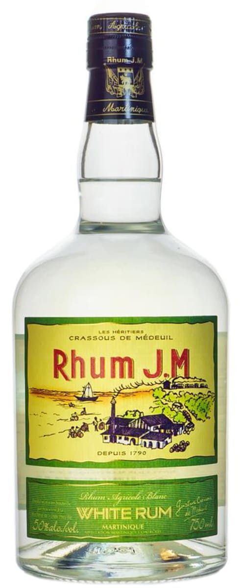 JM, Rhum Agricole Blanc, Rhum de Martinique en Bouteille de 70 cl
