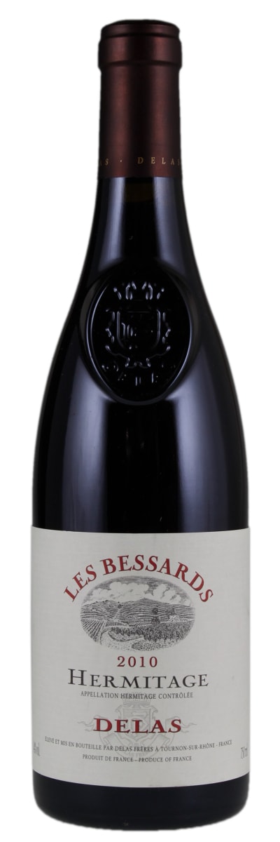 Delas Hermitage Les Bessards (1.5 Liter Magnum) 2010  Front Bottle Shot